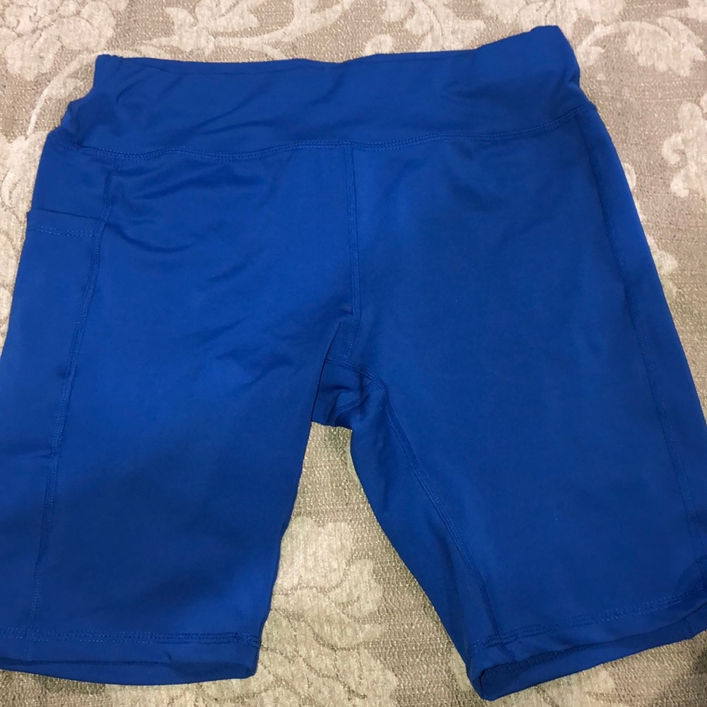 WOMENS HIGH WAITED WORKOUT YOGA SHORTS